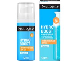 Neutrogena Hydro Boost Hydrating Fluid SPF 50 met Hyaluronzuur - Hydrateert en Beschermt,…