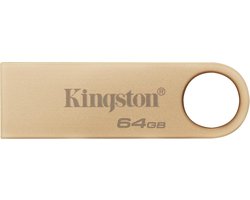 Kingston DataTraveler SE9 G3 USB-stick Retail 64 GB Goud DTSE9G3/64GB USB-A 3.2 Gen 1
