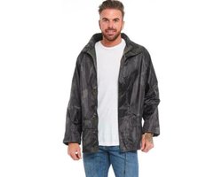 Regenjas heren Waterdicht - Camouflage - Regenjassen - Regenpak - Maat M