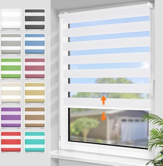 KLEMMFLEX Klemhouder lang, voor Klemmfix dubbel rolgordijn, duo-rolgordijn zonder boren om te klemmen en te lijmen, 8 stuks, als accessoire, reserveonderdeel voor ophanging, bevestiging aan pvc-raam KLEMMFLEX Klemhouder lang, voor Klemmfix dubbel rolgordijn, duo-rolgordijn zonder boren om te klemmen en te lijmen, 8 stuks, als accessoire, reserveonderdeel voor ophanging, bevestiging aan pvc-raam