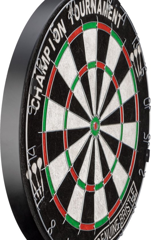 Abbey Darts Dartbord Sisal - Classic - Zwart/Rood/Groen van Abbey Darts — afbeelding 4