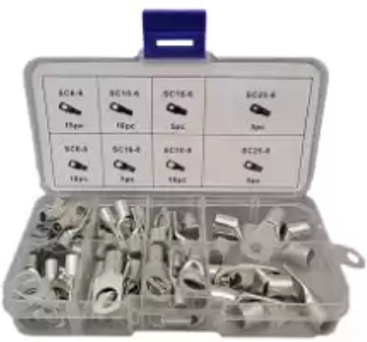 Kabeloog assortiment-65 Delig-65-delige kabelogen assortiment