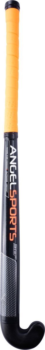 Hockeystick 28” – Kunststof Straathockeystick Oranje – Slijtvaste Indoor & Outdoor Hockey Stick – Voor Kinderen en Beginners – Engelhart