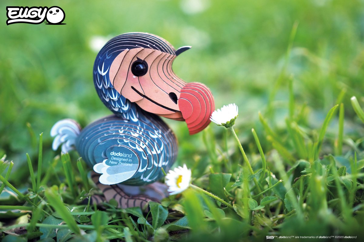 EUGY 3D Puzzel - Dodo - Vogels - Duurzaam - Verzamel Ze Allemaal - 6 Jaar — afbeelding 4