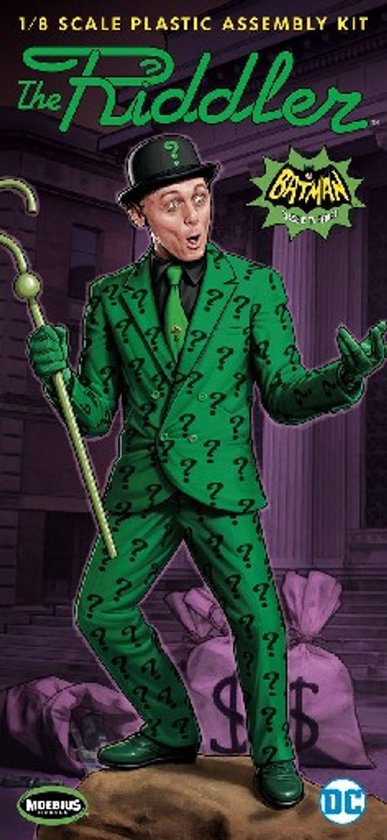 Moebius Modelbouwpakket Militaire voertuigen - 954 1966 Batman The Riddler - Figuur Plastic - 1:8 - Modelbouw