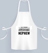 Akyol - Je suis un neveu vraiment génial Tablier - Neveu - Le neveu le plus génial - Cadeau d'anniversaire - Anniversaire - Cadeau - Cadeau pour neveu - Articles pour neveu - Cadeau - Cadeau - 82 par 71 cm