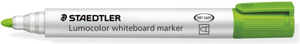Staedtler Lumocolor whiteboard marker 351 markeerstift 1 stuk(s) Groen