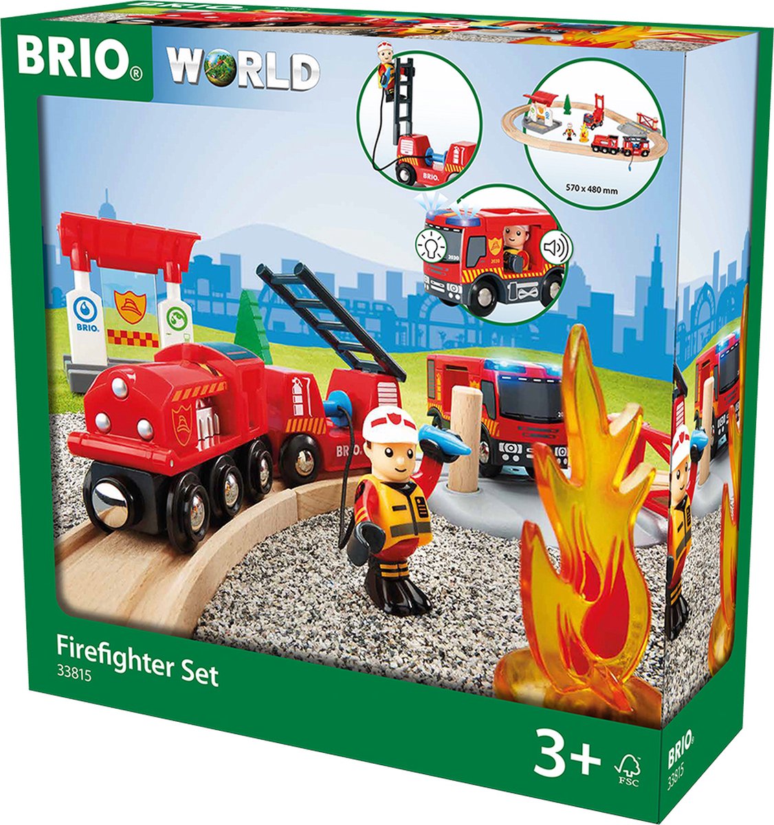 BRIO Treinset bij de brandweer - 33815 — afbeelding 8