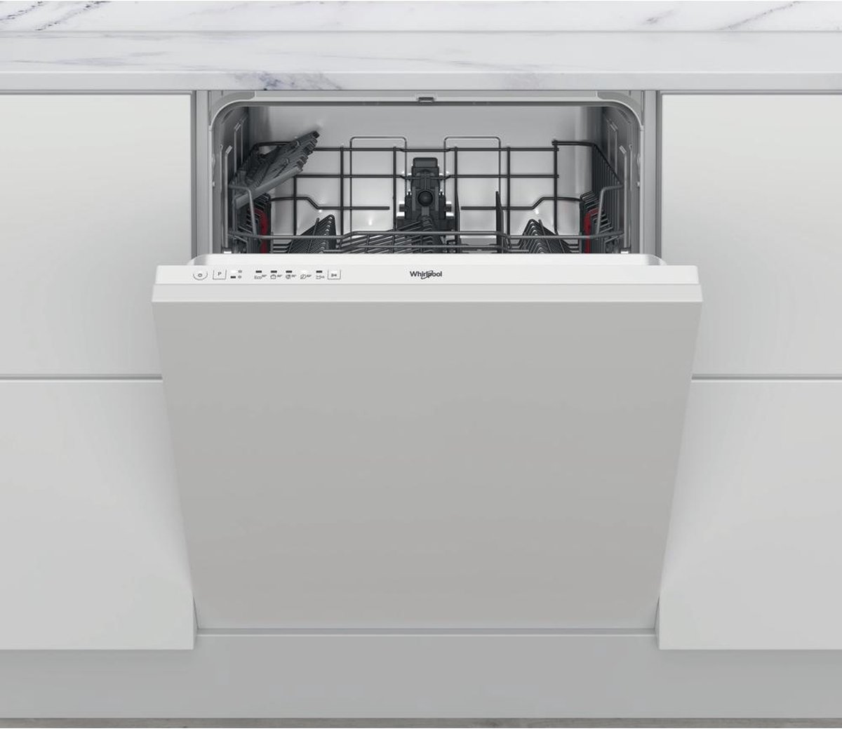 Whirlpool WI 3010 / Inbouw / Volledig geĂŻntegreerd / Nishoogte 82 - 90 cm