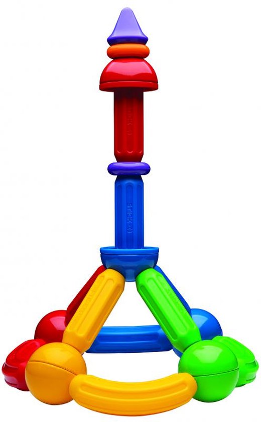 Stick-O Basic Set - Magnetisch Bouwspeelgoed - 20-delig - Montessori Speelgoed - vanaf 18 maanden