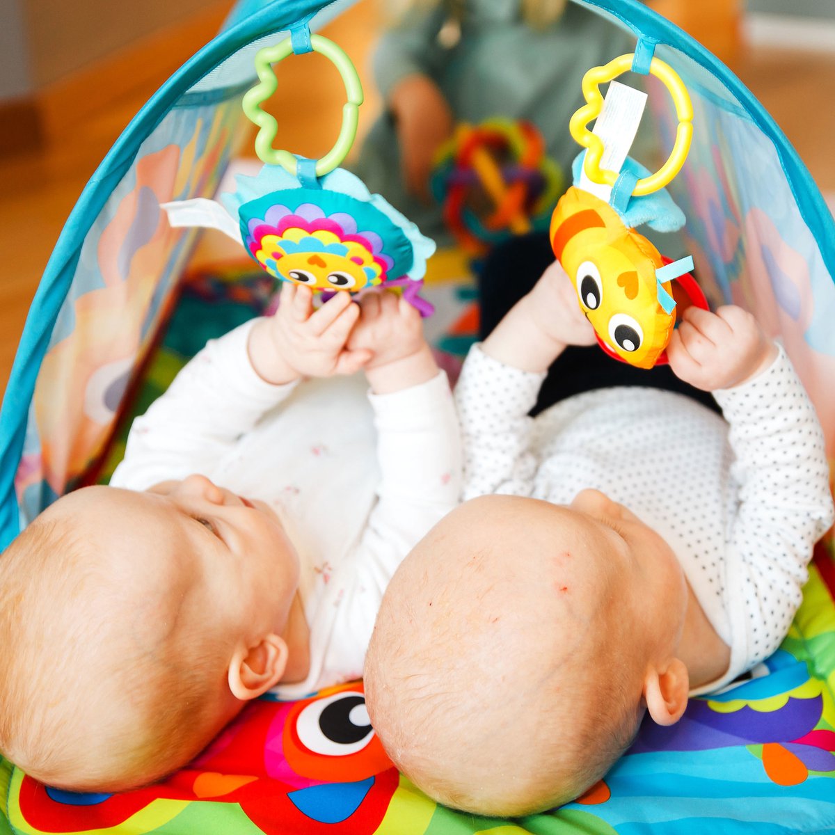 Playgro Baby Kruiptunnel Dieren Honey Bee Bear — afbeelding 2