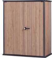 Keter Venetian Opbergkast - 140x73.6x170.4cm - Bruin