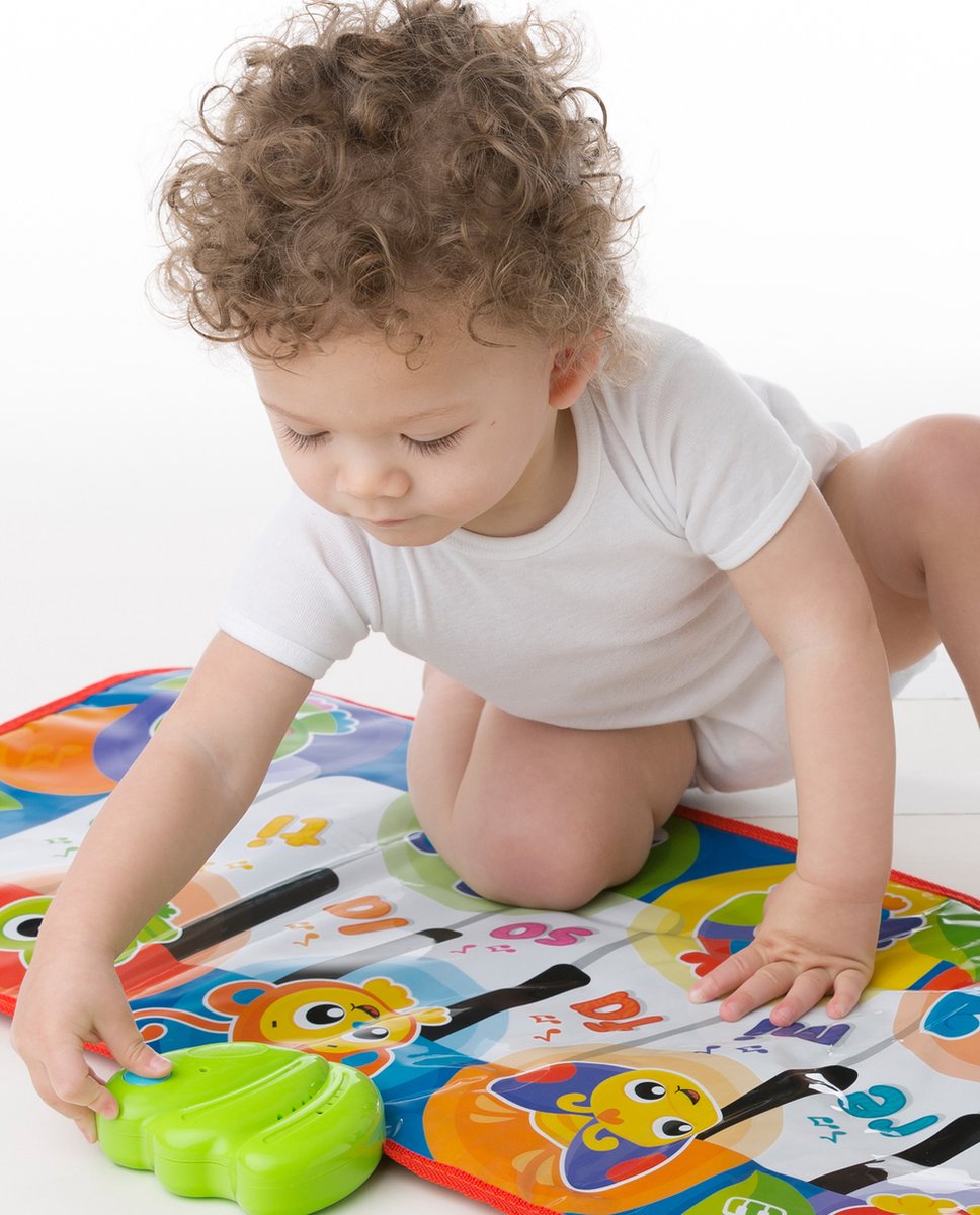 Playgro Muzikale Piano mat - Speelgoed Baby - Speelgoed 1 jaar - Interactief babyspeelgoed - Pianomat - Dansmat Jumbo - Baby Speelgoed Muziekinstrument - Interactief speelgoed Baby - Educatief speelgoed - Kraam Cadeau - Speelgoed met geluid — afbeelding 3