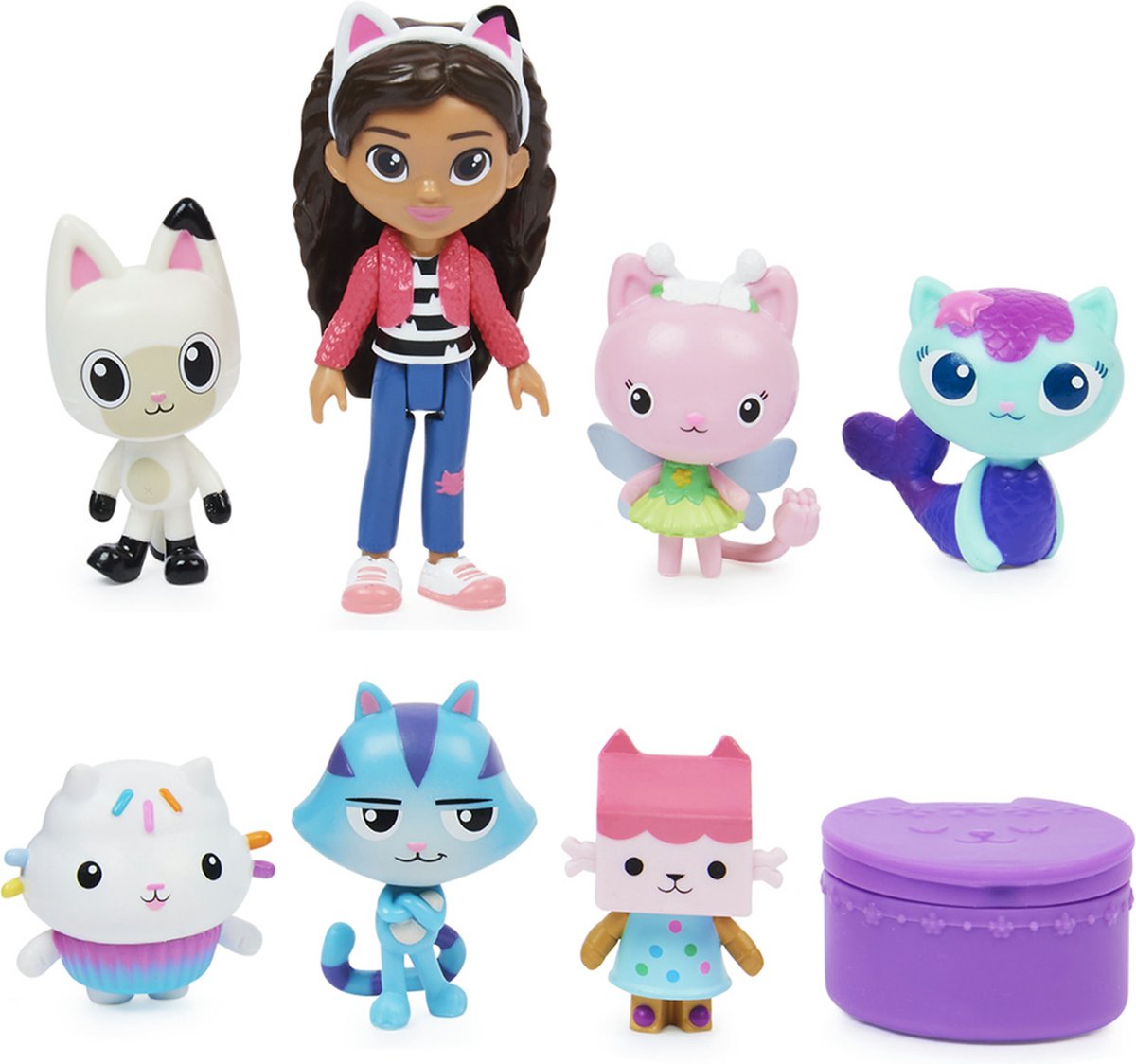 Gabby's Poppenhuis - Speelfigurenset - met Gabby, 6 katjes en 1 poppenhuispakketje — afbeelding 13