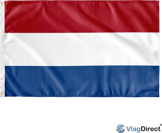 VlagDirect - drapeau-néerlandais - drapeau des Pays-Bas - 90 x 150 cm.