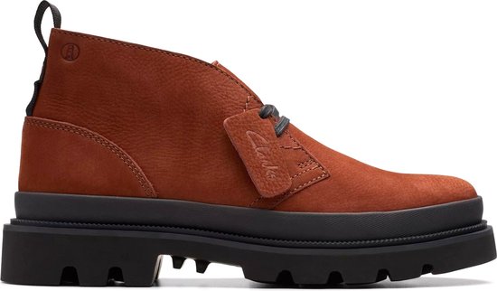 Clarks Badell DB - heren laars - Bruin - maat 42 (EU) 8 (UK)