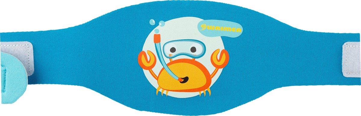 Waimea Zwembril - Kinderen - Neopreen band - Oranje/Blauw - Anti - Condens — afbeelding 2