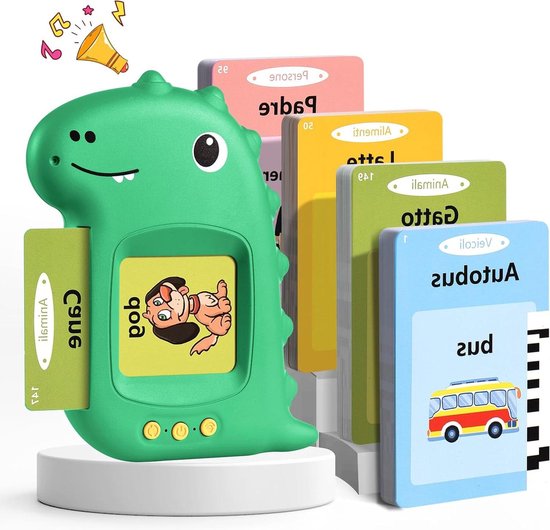 Sprekende Flashcards met 224 Woorden | Montessori