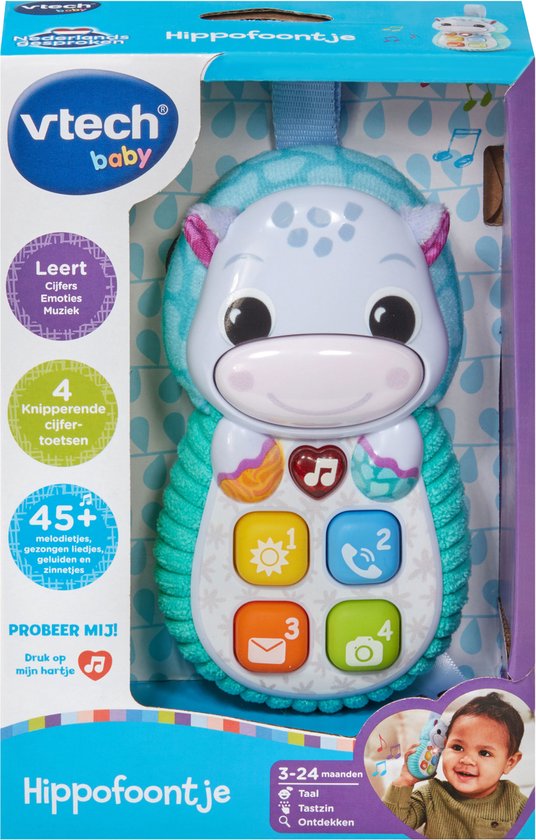 Vtech Hippofoontje - Blauw van Vtech — afbeelding 3