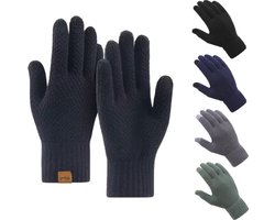 foto van NiSy.nl Handschoenen heren / dames - Touchscreen | Fleece | Winter | Extra Dik | Zwart