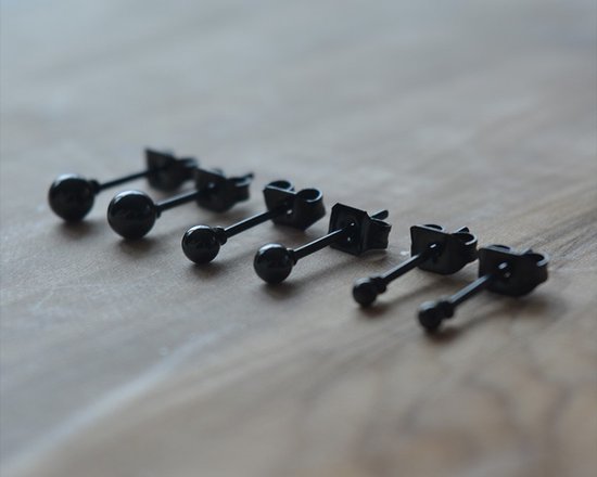 12 paar oorbellen magneet heren oorbellen roestvrij staal valse oorbellen clip heren zonder gat oorbel CZ magneet dames creolen set zilver zwart