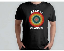 Keep it Classic - T Shirt - RetroVibes - Throwback - VintageStyle - OldSchoolCool - RetroSfeer - Terugblik - VintageStijl - OudeSchoolCool