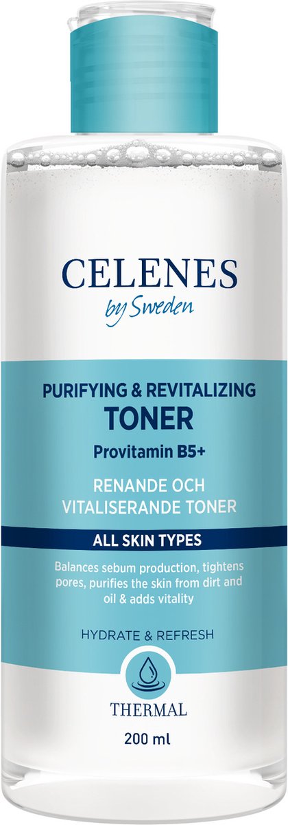 Celenes By Sweden Thermal Toner - 200 ml - Met Provitamine B5+