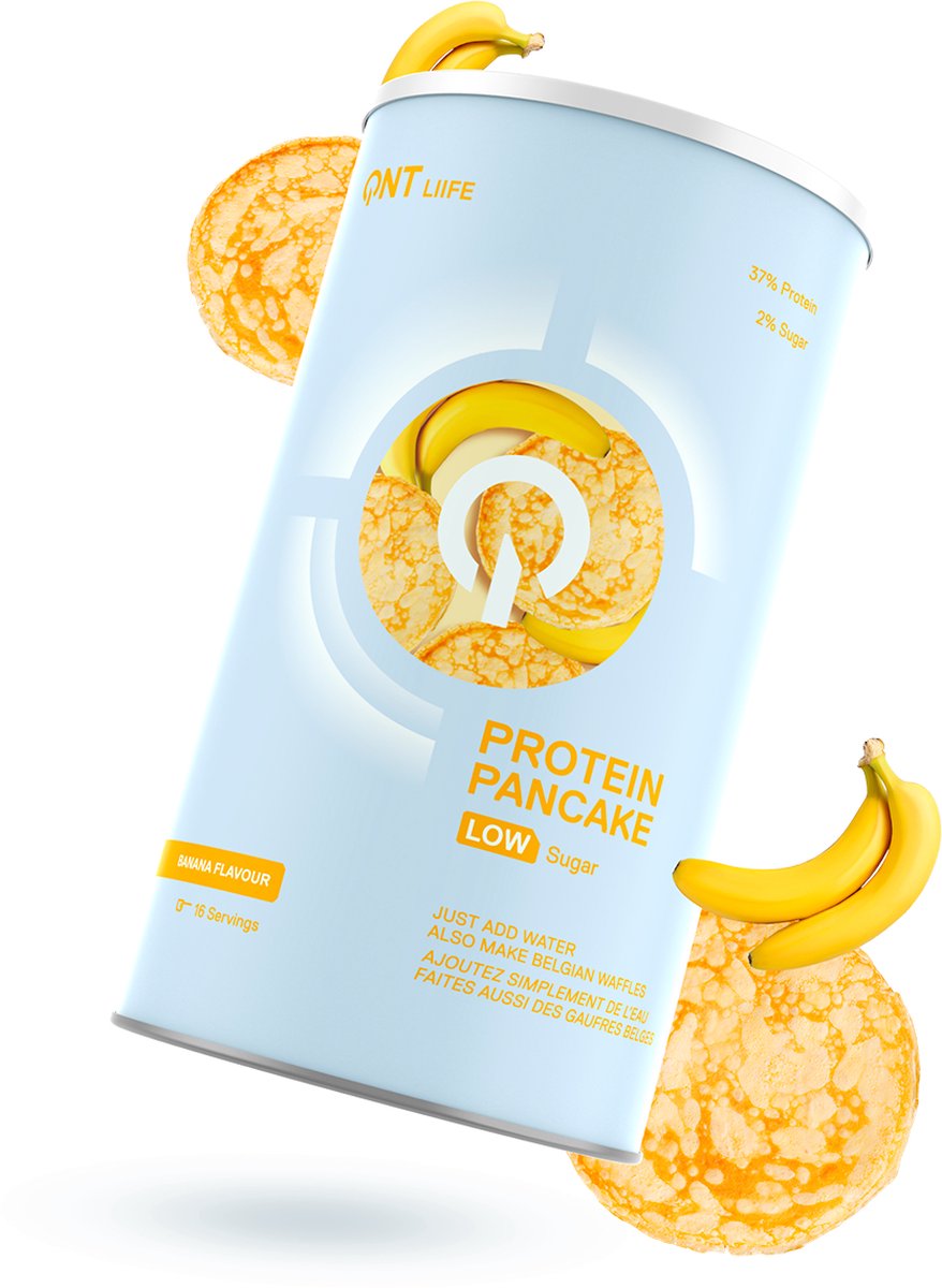 Goedkoopste QNT Protein Pancake Powder Banaan 500 gram