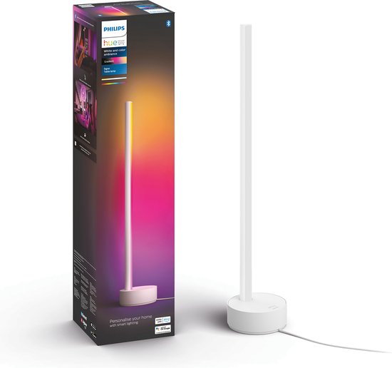 Foto: Philips hue gradient signe tafellamp white and color ambiance wit bluetooth