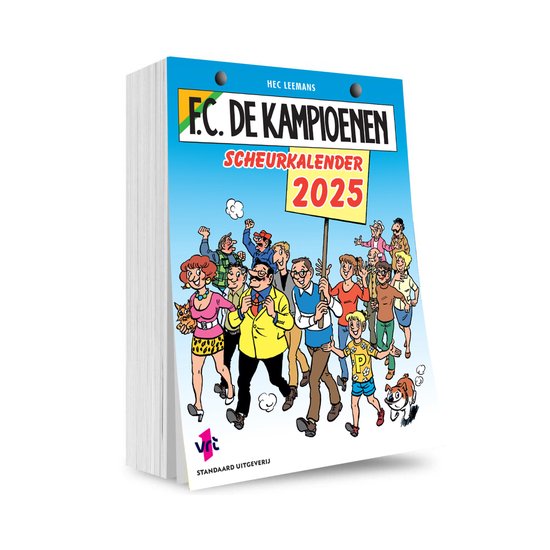 Foto: F c de kampioenen 1 f c de kampioenen scheurkalender 2025