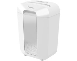 Fellowes LX70 - Papierversnipperaar - 11 vel - 18L - P4 - wit