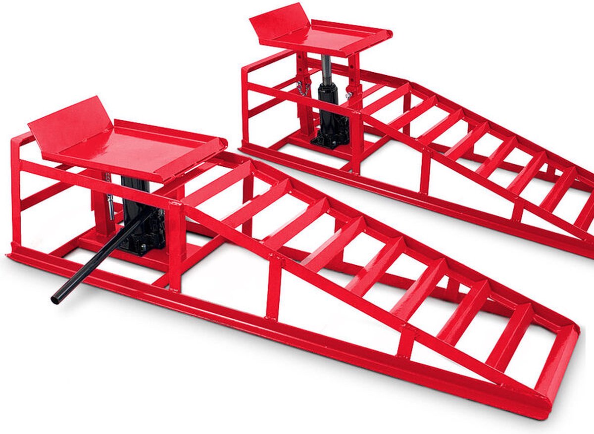 BITUXX - 2 Opritten - Met krik - Rood