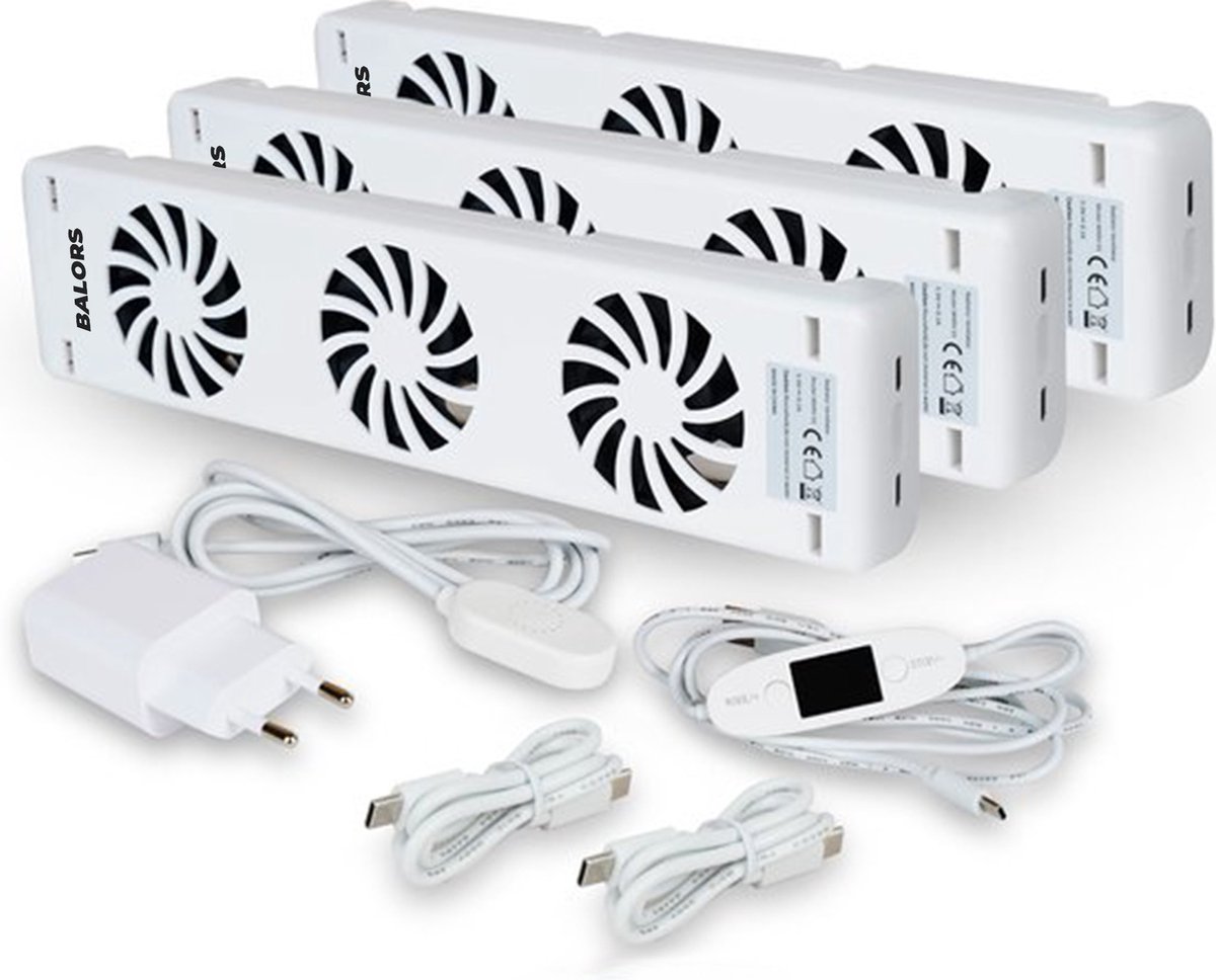 BALORS Radiator Ventilator Triple set