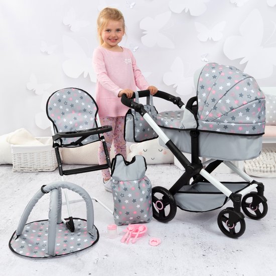 Bayer Design 13633AA Poussette de poupée de mode, pliable