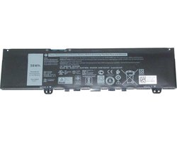 Compatible Accu geschikt voor o.a. Dell Inspiron 13 / 5370 / 7370 / 7373 / 7386 / P87G - (11.4V-38Wh) - PN: F62G0
