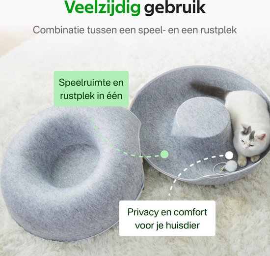 Funny Tunnel for Cat - Foldable DE
