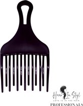 Professionnels de Cheveux in Style® | Peigne Afro Zwart