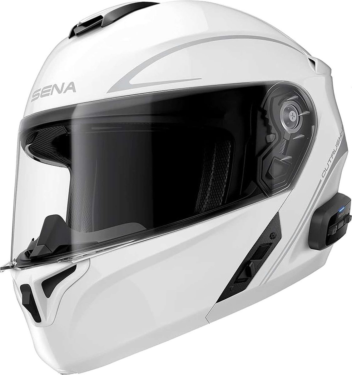 Sena Helmet Outrush R 2206 White M - Maat M - Helm