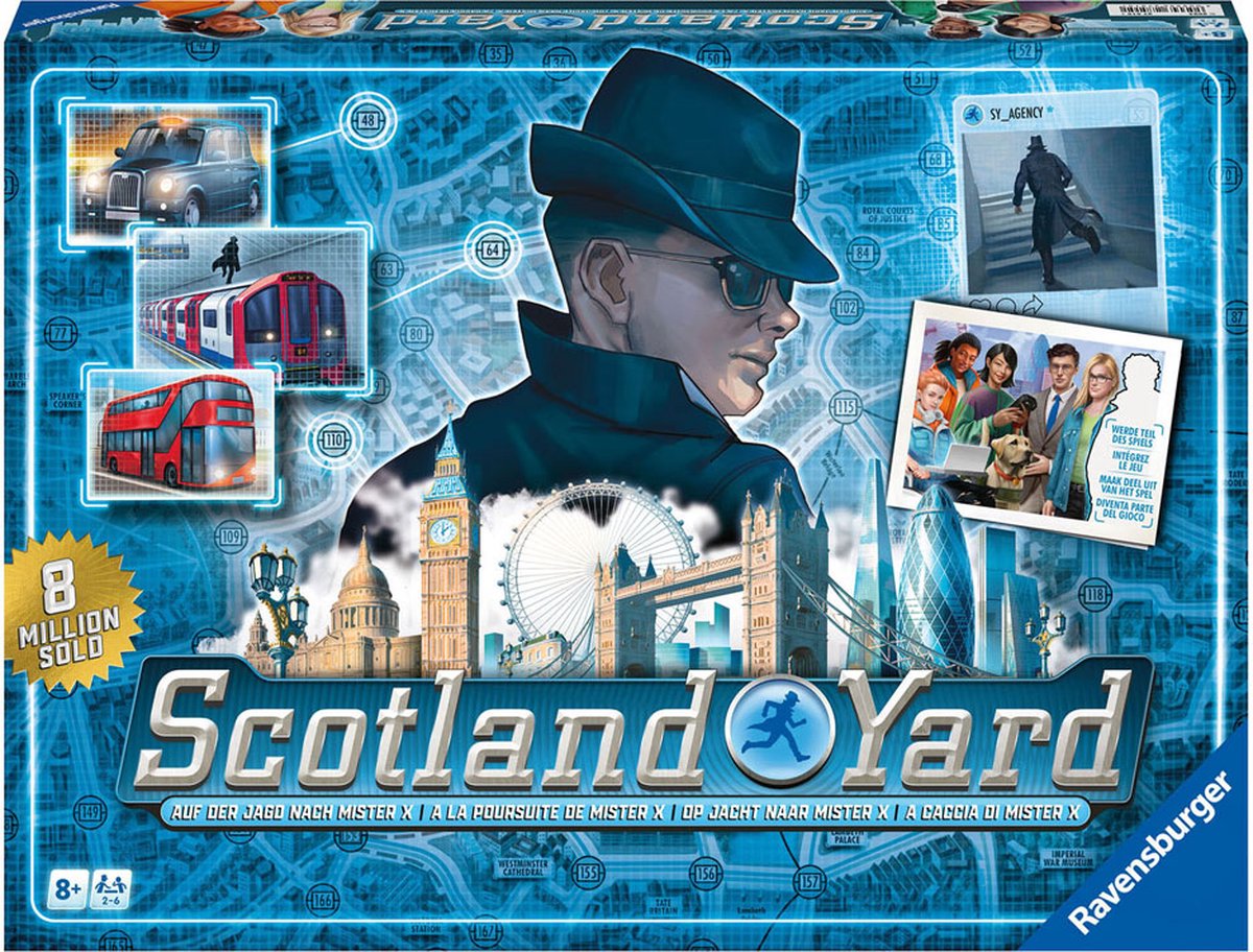 Spel Scotland yard - Bordspel