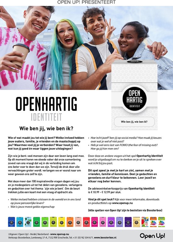 Openhartig Identiteit