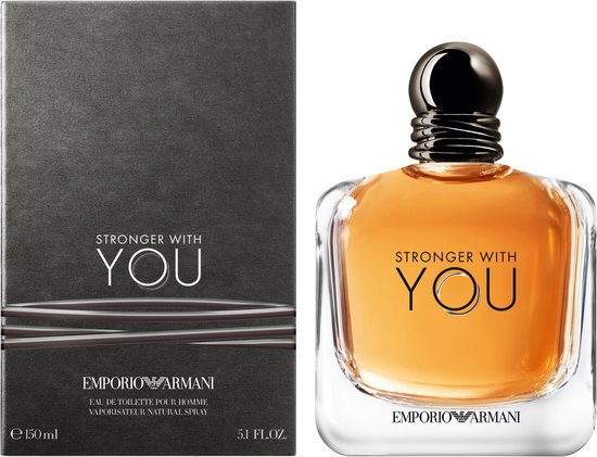 Emporio Armani Stronger With You 150 ml Eau de Toilette - Herenparfum | bol