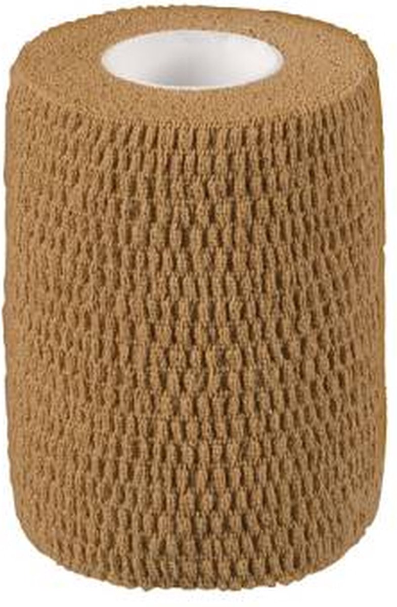 Goedkoopste Heka grip - cohesive zelfklevende steunzwachtel - zelfklevend verband - 4 m x 8 cm