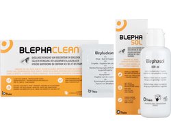 Oogzorgset 4 (1x BlephaClean + 1x BlephaSol)