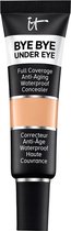 IT Cosmetics Bye Bye Under Eye Concealer - 24U Gepigmenteerde Dekking - Geformuleerd met Peptiden, Collageen, Hyaluronzuur en Vitamine E - Volledig Dekkend & Anti-Aging - Medium Bronze 25.5 - 12ml