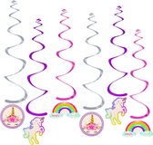 BTH – Slingers – Verjaardag Versiering – Feestversiering - Unicorn Slinger – Decoratie - Feest Artikelen - Goud
