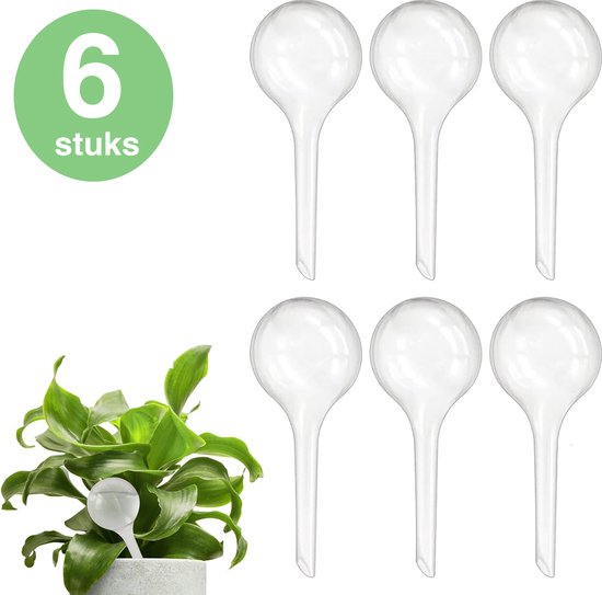 Foto: Waterdruppelaar set waterdruppelaar voor planten watergeefsysteem waterbol irrigatiesysteem automatisch druppelsysteem voor kamerplanten tuin watergever