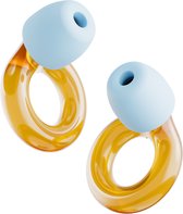 Loop Engage Kids 2-oordopjes (6 tot 12 jaar) - Herbruikbare alledaagse geluidsdemping voor kinderen | Oordopjes voor kinderen voor concentratie, voor op school, thuis en om te spelen - 16 dB SNR