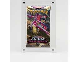 RubyGator - Premium Booster Pack display case - Pokémon Booster Pack Case - Acryl Display Case voor Booster Pack - met 4 sterke magneten - Booster Pack houder - Booster Pack Display - Doorzichtig - 96% UV Bestendig