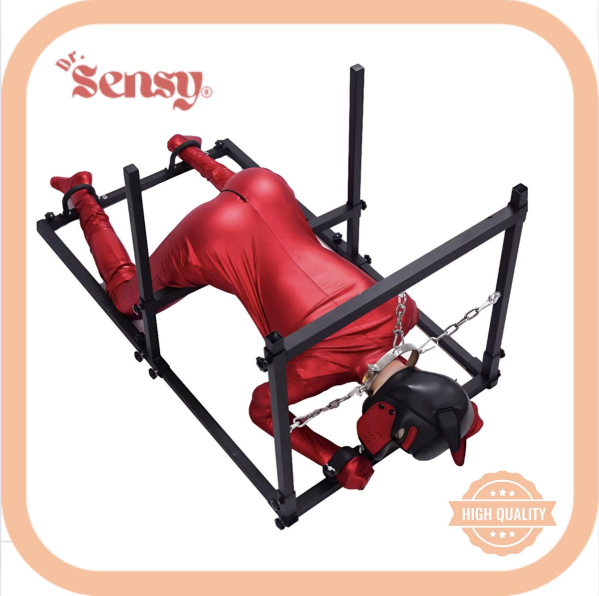 Goedkoopste BDSM Sex Meubel Geboeid Armen/Benen - Seks Toys - SM Seksspeeltjes - Standjes & Posities - Zwart - Bondage Bank