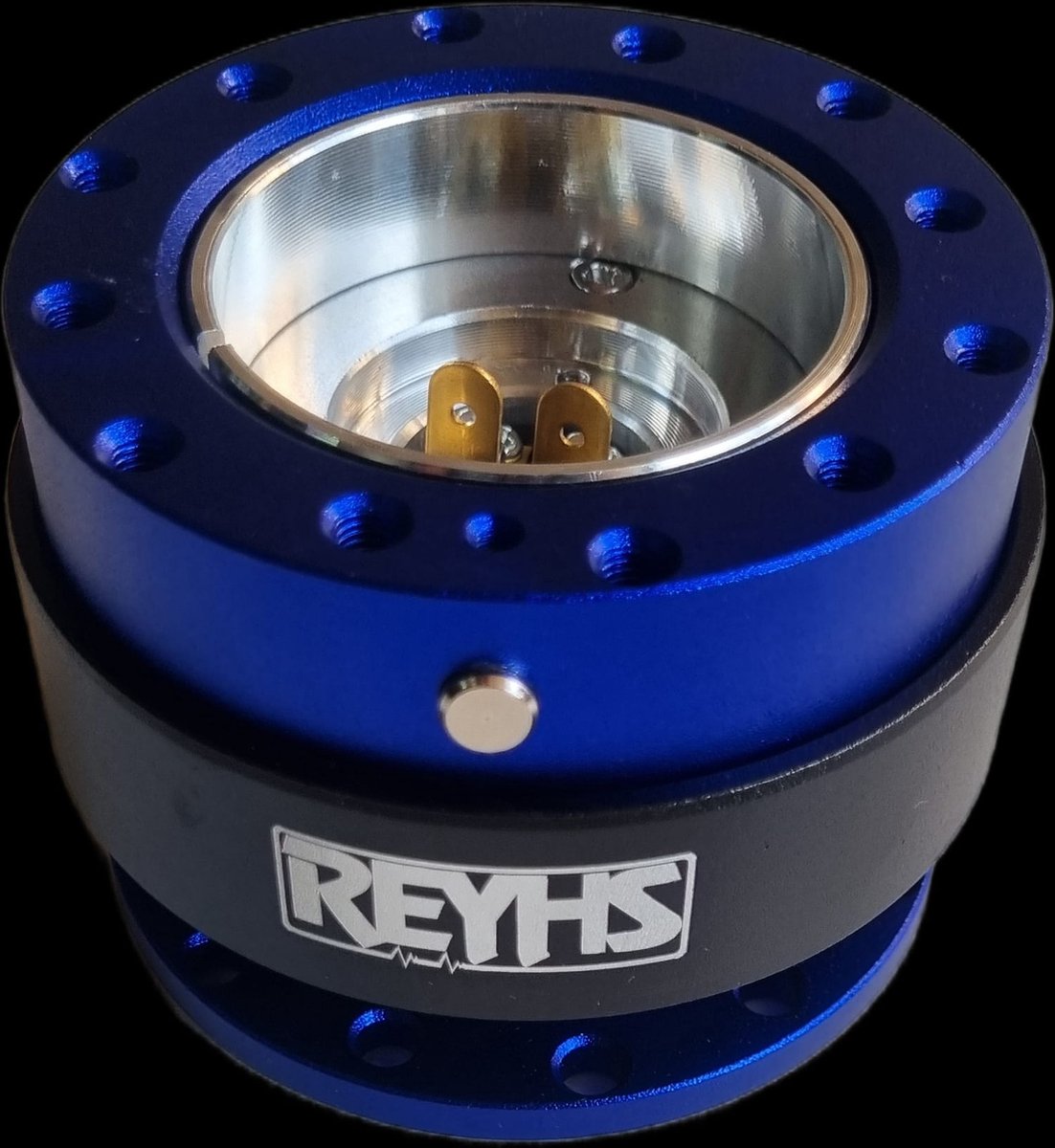 REYHS Quick release - blauw - drift - race - sportstuur - 10 balls aansluiting - universeel - tuning - JDM